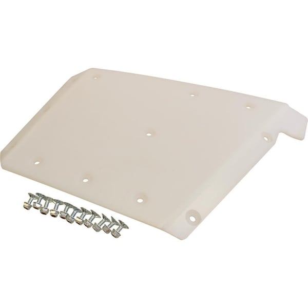 Aftermarket AM165386 Poly Skid Plate, Right End AM165386-ABL - main